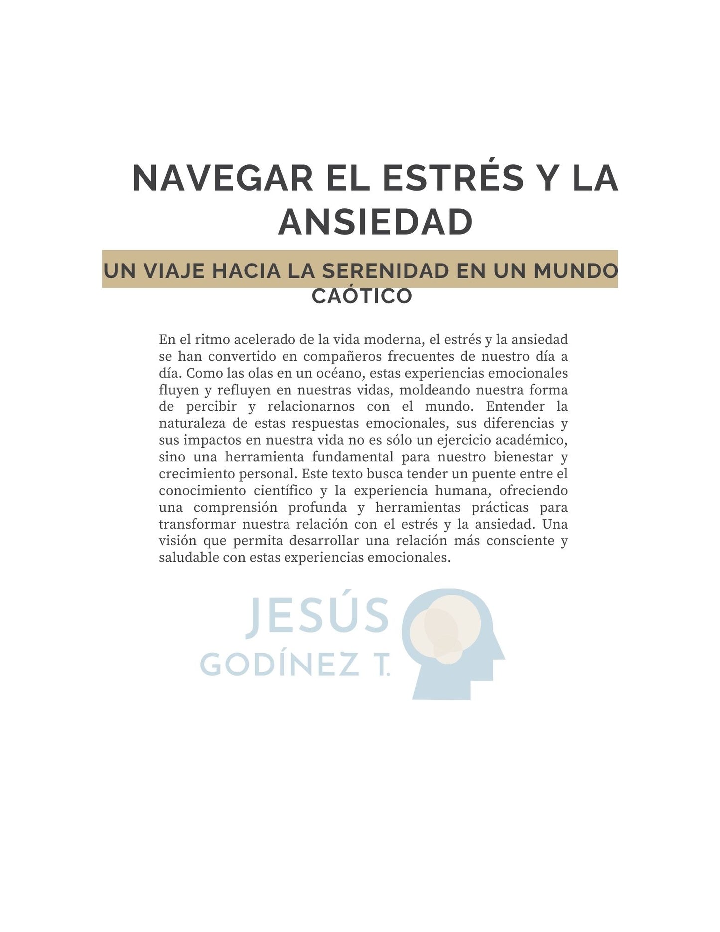 Navegar el estrés y la ansiedad